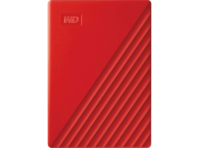 WESTERN DIGITAL Disque dur externe My Passport 2019 2 TB Rouge (WDBYVG0020BRD-WESN)