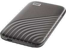 Charger l&#39;image dans la galerie, WESTERN DIGITAL Disque dur externe portable Drive My Passport 1 TB SSD Space Grey

