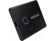Charger l&#39;image dans la galerie, SAMSUNG Disque dur externe Portable SSD T7 Touch 2 TB Noir (MU-PC2T0K/WW)
