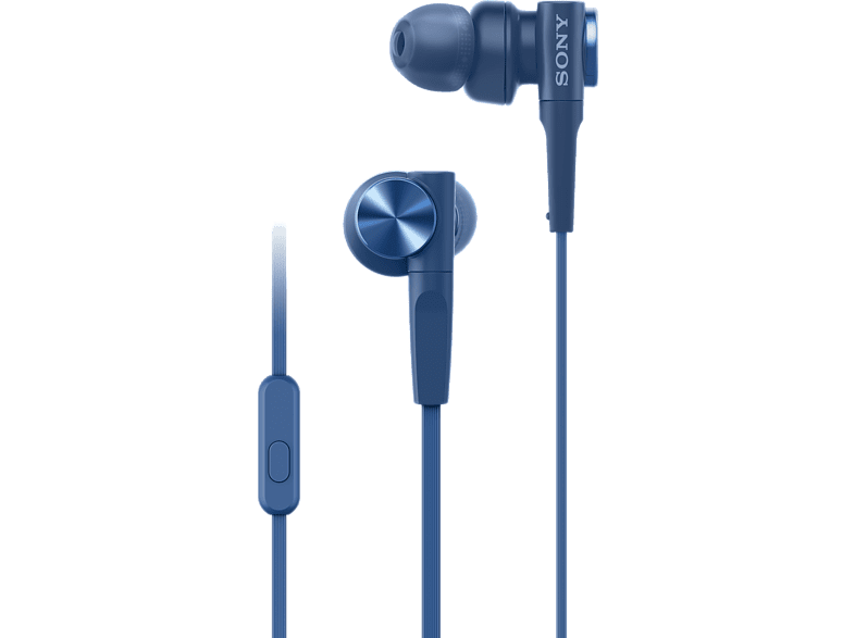 SONY Écouteurs 1.2 m Bleu (MDRXB55APL.CE7)