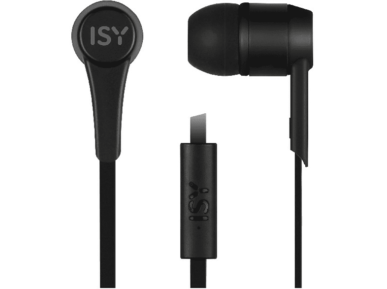 ISY Écouteurs Noir (IIE-1101-BLACK)