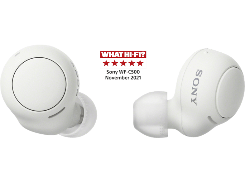 SONY Écouteurs sans fil Blanc (WFC500W.CE7)