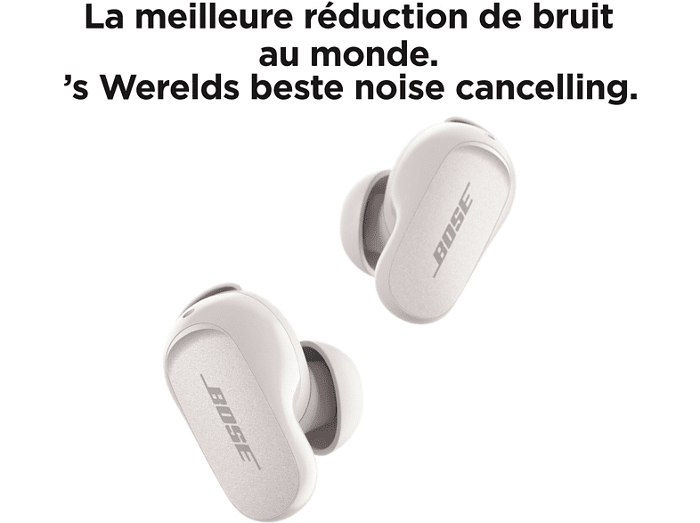 Bose QuietComfort Earbuds Blanc (Soapstone) - Écouteurs true wireless