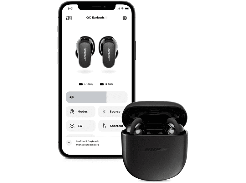 BOSE Écouteurs sans fil QuietComfort Earbuds II Noir (870730-0010