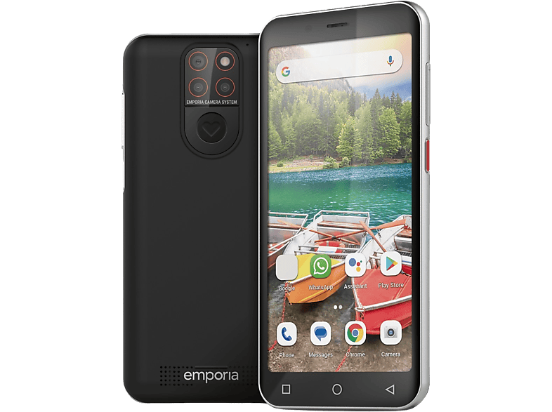 EMPORIA Smartphone SMART.5 mini Senior 64GB 4G Noir (E5M_001_FRNLUK)