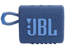 Charger l&#39;image dans la galerie, JBL Enceinte portable Go 3 Eco Bleu (JBLGO3ECOBLU)
