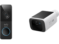 EUFY Caméra de surveillance SoloCam S220 + Sonnette vidéo intelligente (E8134322)
