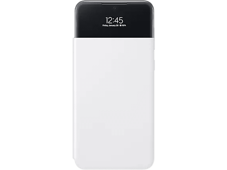 SAMSUNG Flipcover Smart S View Galaxy A33 Blanc (EF-EA336PWEGEW)