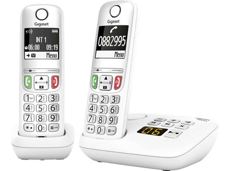 GIGASET Téléphone sans fil A605A Duo avec répondeur (L36852H2830M232)