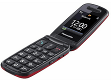 Charger l&#39;image dans la galerie, PANASONIC GSM simple utilisation Rouge (KX-TU456EXRE)
