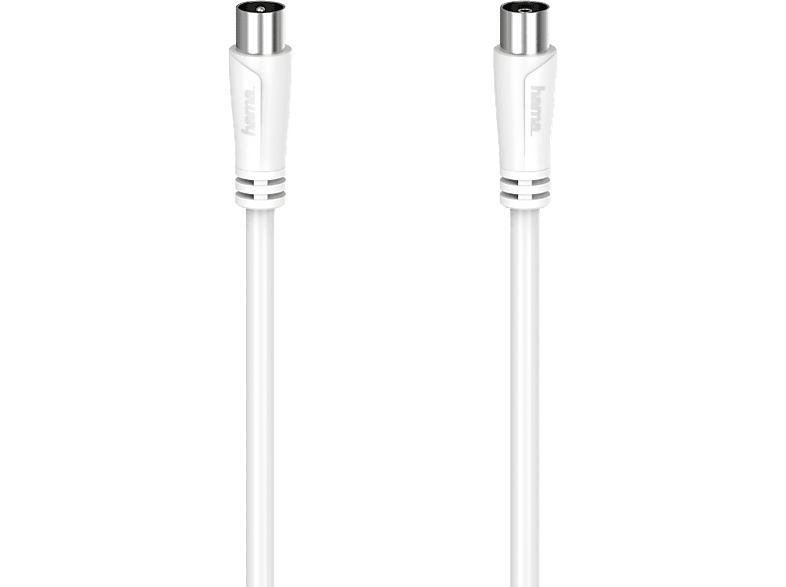 HAMA Câble antenne coaxiale 90 dB 20m Blanc (205051)