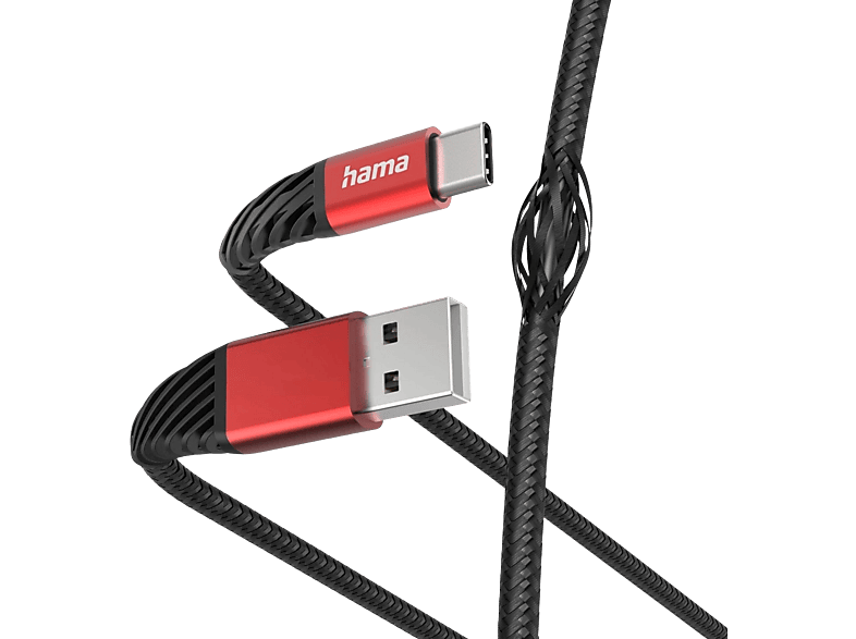 HAMA Câble USB-A vers USB-C Extreme 1.5 m Noir (00201540)