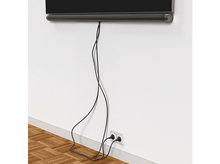 Charger l&#39;image dans la galerie, HAMA Cache-câbles adhésif magnétique 90 cm Noir (20680)
