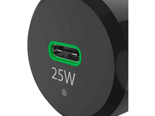 Charger l&#39;image dans la galerie, HAMA Chargeur pour voiture avec câble 1 m USB-C PD 25 W Noir (00201614)
