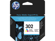 HP 302 Cyan - Magenta - Jaune