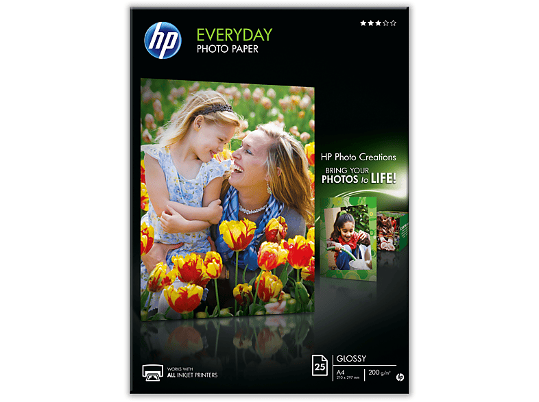 HP Everyday Glossy A4 25 feuilles (Q5451A)