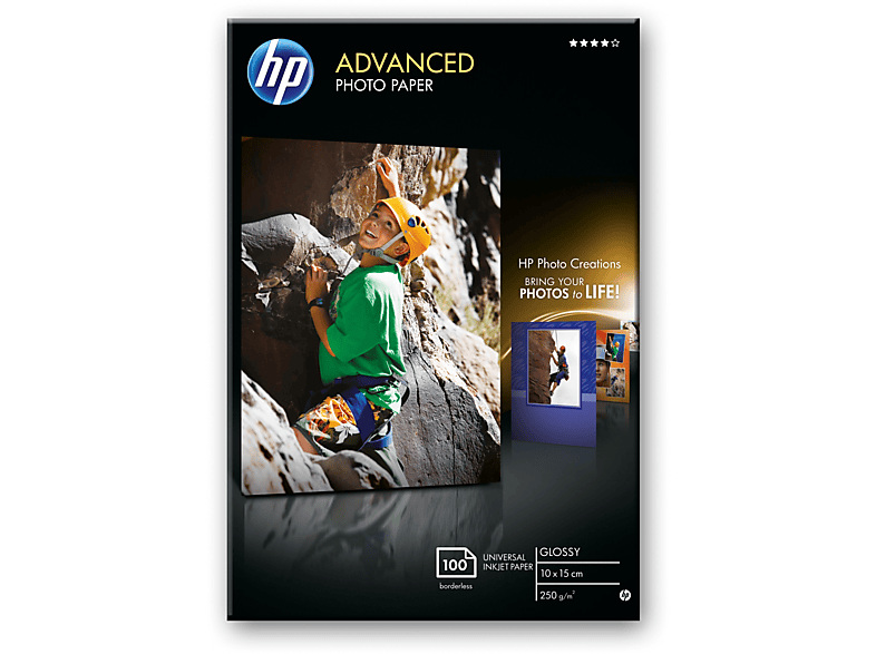 HP Papier photo brillant Advanced (Q8692A)