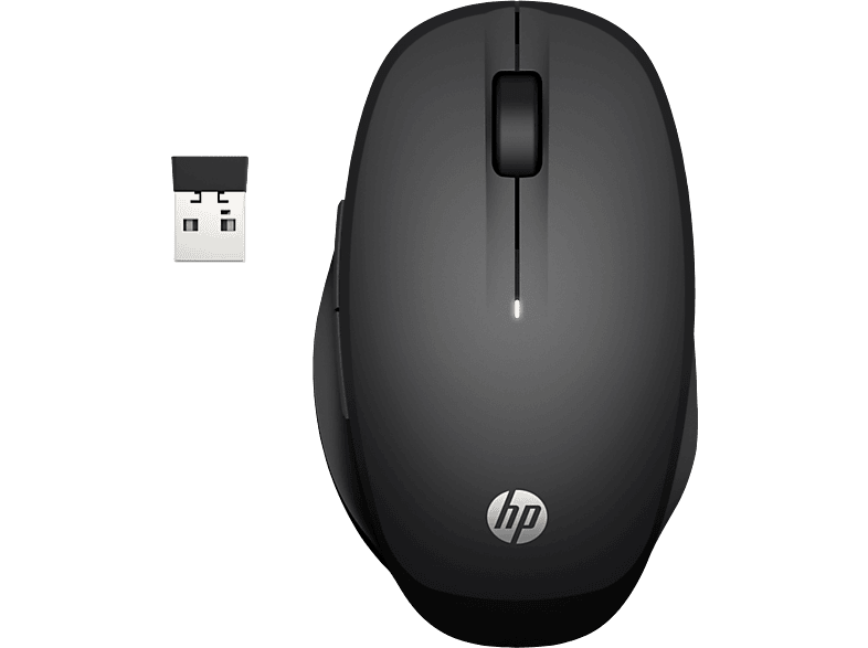 HP Souris sans fil DualMode Noir (6CR71AA)