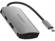 SITECOM Hub USB-C - 2 x HDMI Gris (CN-398)