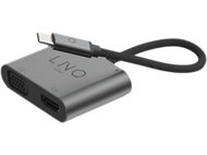 LINQ Hub USB-C - VGA/HDMI 4 en 1 (LQ48001)