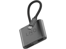 Charger l&#39;image dans la galerie, LINQ Hub USB-C - VGA/HDMI 4 en 1 (LQ48001)
