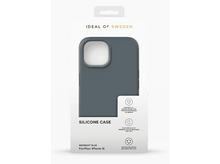 Charger l&#39;image dans la galerie, IDEAL OF SWEDEN Cover Silicone iPhone 15 Bleu (DS SC411-IP15)
