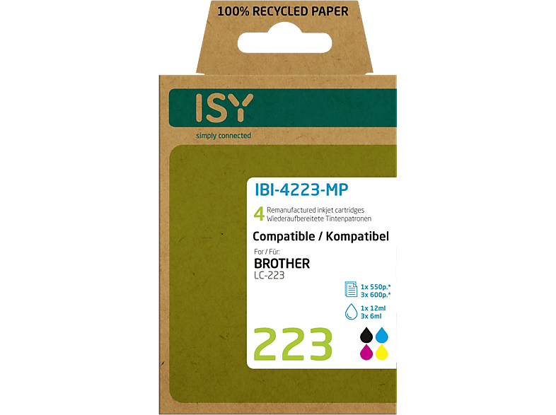 ISY 223 Noir - Couleurs