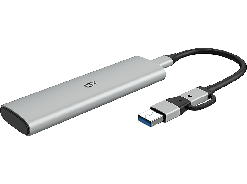 ISY Boîtier USB-C pour disques SSD M.2 NVMe (ISE-1000-SV)