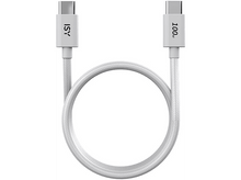 Charger l&#39;image dans la galerie, ISY Câble USB-C 100 W 2m Blanc (IUC-5200)
