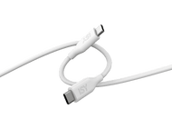 ISY Câble USB-C - USB-C 2 m Blanc (ICS-5000-WT-CC)