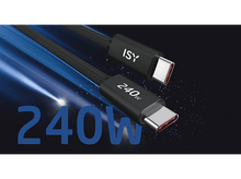 Charger l&#39;image dans la galerie, ISY Câble USB-C vers USB-C USB 4 1.8 m Noir (IUC-6000)
