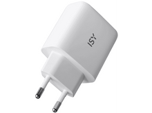 Charger l&#39;image dans la galerie, ISY Chargeur secteur USB-A / USB-C 65 W Blanc (IWC-4065)
