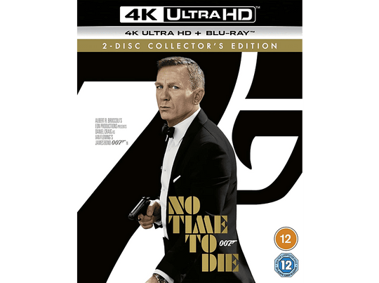 James Bond: No Time To Die - 4K Blu-ray
