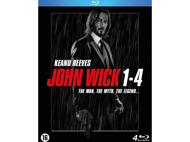 John Wick 1-4 Blu-ray