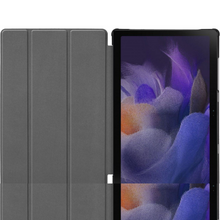 Charger l&#39;image dans la galerie, JUST IN CASE Bookcover Slimline Trifold Galaxy Tab A8 Noir (218470)
