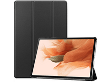 Charger l&#39;image dans la galerie, JUST IN CASE Bookcover Slimline Trifold Galaxy Tab S7 FE Noir (218476)
