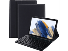 Charger l&#39;image dans la galerie, JUST IN CASE Cover clavier Luxe Keyfolio Galaxy Tab A8 AZERTY Noir (218491)
