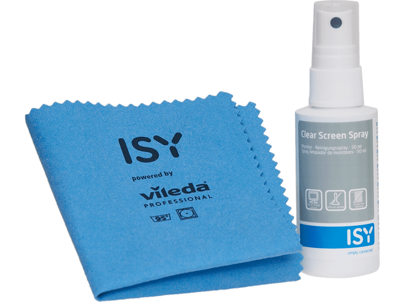 ISY Kit de nettoyage pour écrans 50 ml (ICL-2000-1)