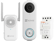 EZVIZ Kit sonnette vidéo Wi-Fi DB1C