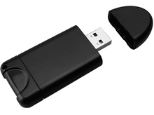Charger l&#39;image dans la galerie, ISY Lecteur de cartes 8-en-1 USB 2.0 Noir (ICR-120)

