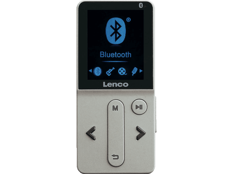 LENCO Lecteur MP3 8 GB Argenté (XEMIO-280SI)