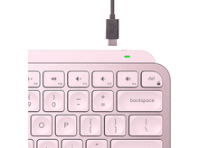 Charger l&#39;image dans la galerie, LOGITECH Clavier sans fil MX Keys Mini Illuminated QWERTZU Pink (920-010487)
