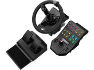 LOGITECH Volant de simulation + pedales + paneau Farm Sim (945-000062)