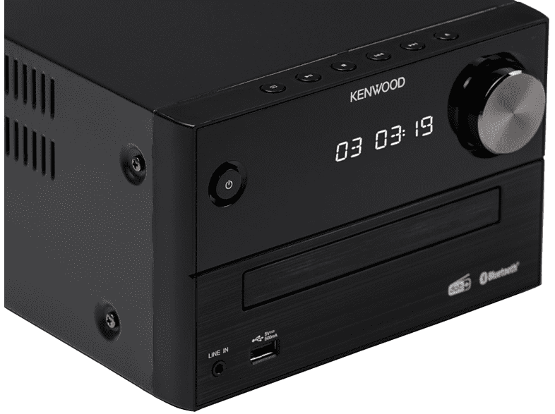 KENWOOD Mini chaîne HiFi Bluetooth CD DAB+ (M-420DAB) – MediaMarkt