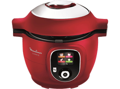 MOULINEX Multicuiseur Cookeo+ 180 recettes Rouge (CE85B510)