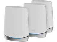 NETGEAR Système Multiroom Orbi Tri-Band WiFi Mesh router + 2 satellites (RBK753-100EUS)