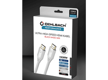 Charger l&#39;image dans la galerie, OEHLBACH Câble HDMI Black Magic MKII UHS 5 m Blanc (D1C92497)
