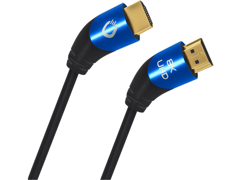 OEHLBACH Câble HDMI Shape Magic 40 UHD 1.5 m Noir (D1C42531)