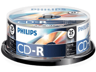 PHILIPS Pack 25 CD-R 700 MB 52 x (CR7D5NB25/00)