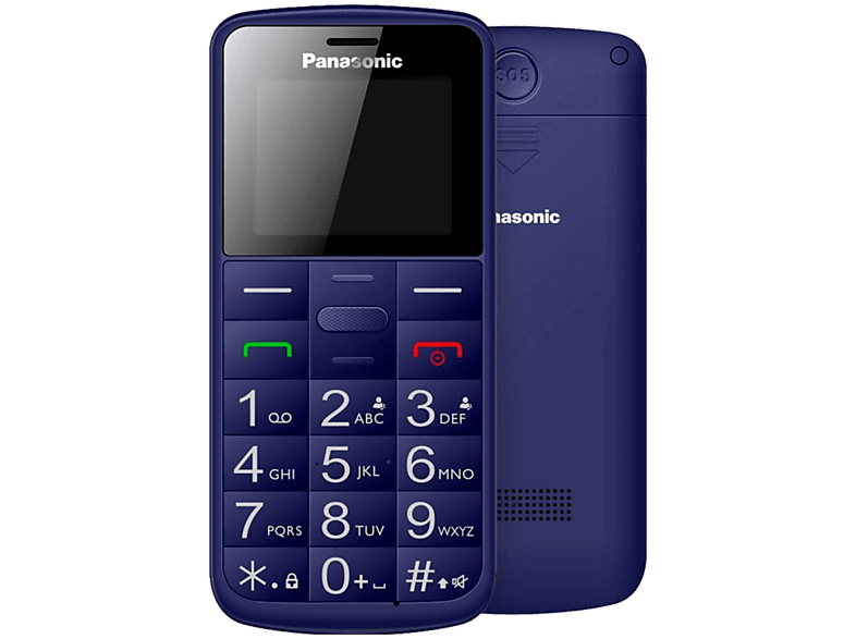 PANASONIC GSM Easy Use KX-TU110EXC Bleu